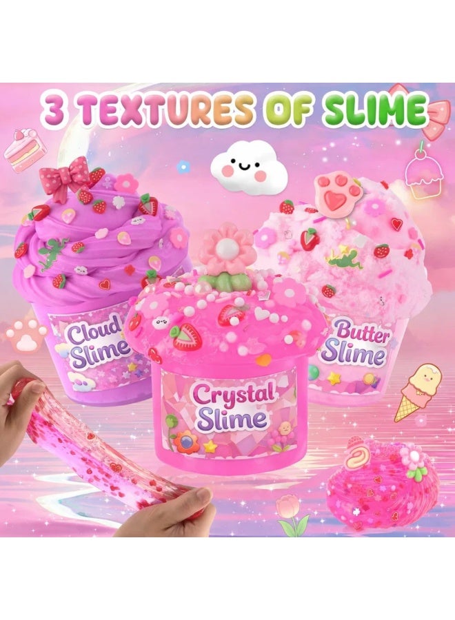 Mumfactory Slime for kids kit Set, Gift for Girls, Cloud Slime, Party Favors & Birthday Giveaways, 6 Pack - Image 3
