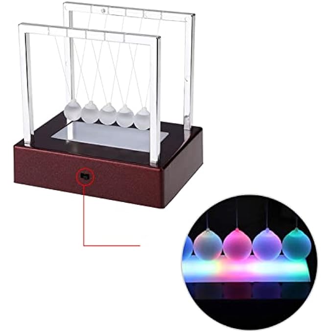 Bonbela Balance Balls Excellent Educational Science Gadget Colorful LED LIG OFFER CIEDIO Science Toy Description Decoration Work Art Gifts - Image 5