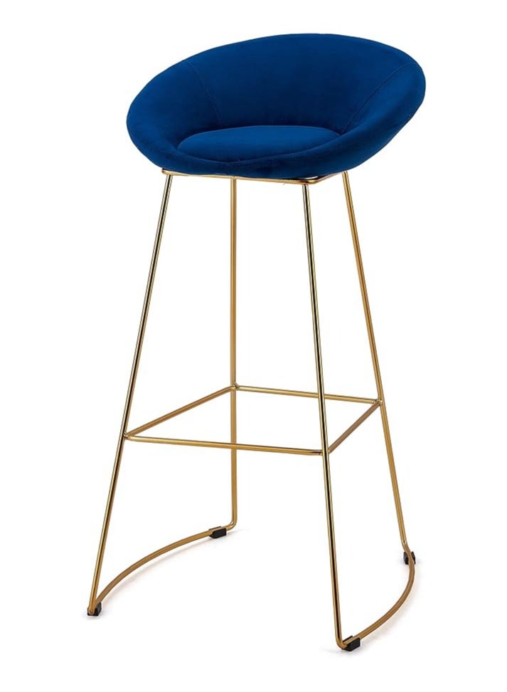 Ripple FURNITURE Stool For Bar Table Velvet Seat High Chair Bar Chair For Home Bar 