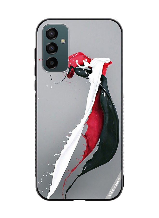 VR CREATIVE Protective Case Cover For Samsung Galaxy M23 Multicolor Layer Design - Image 1