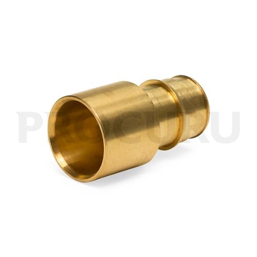 PROCURU 50Pack PROCURU 12 PEXA x 12 Female Sweat Adapter Expansion PEXA F1960 Brass Plumbing Fitting Certified Safe Fits over 12 Copper Pipe - Image 3