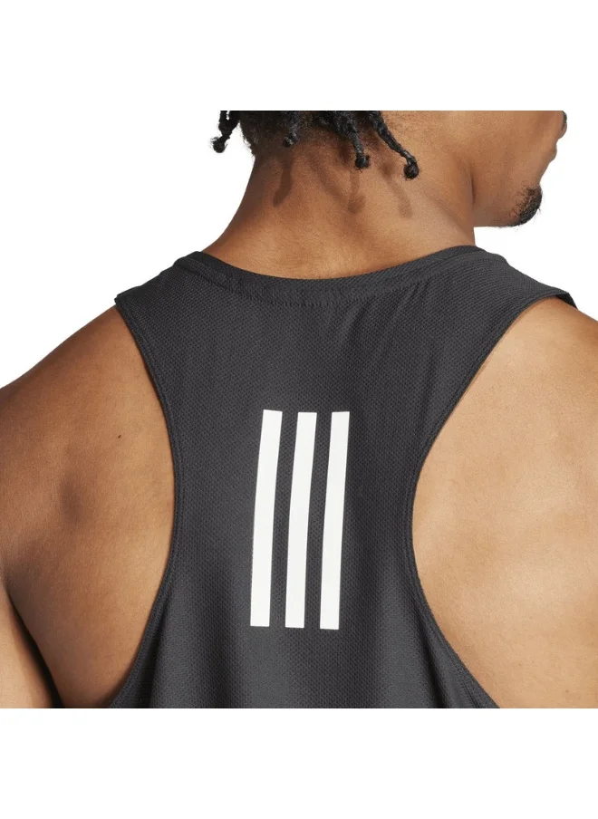 Adidas adidas OTR B TANK Black Running TANK for Men - XS