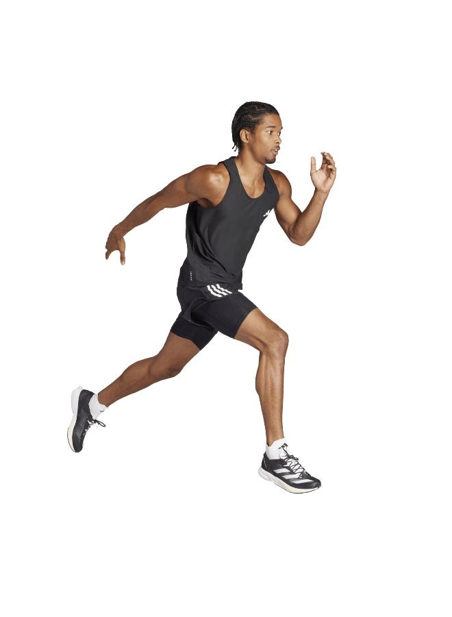 Adidas Otr B Tank Black Running Tops For Men XS - Image 5