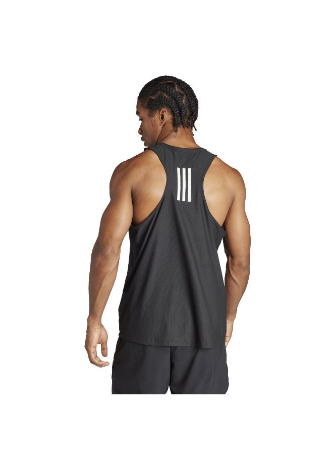 Adidas Otr B Tank Black Running Tops For Men XS - Image 4