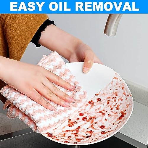 Thea Magic Towel Reusable Water Absorbent Multipurpose Cleaning Cloth for Kitchen, Glass Windows,Car,Super Absorbent, Chamois Leather Wipes (30cm x 30cm) (Pack of10) - Image 4