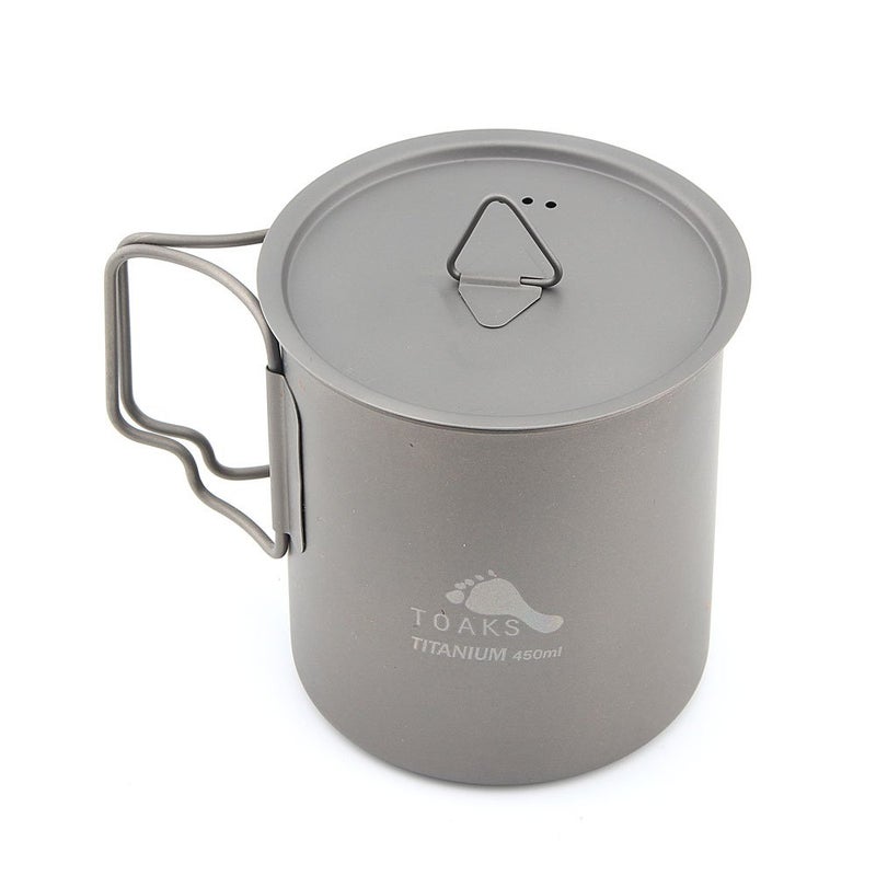 Toaks Titanium Camping Cup 450Ml (Cup-450 With Lid) - Image 5