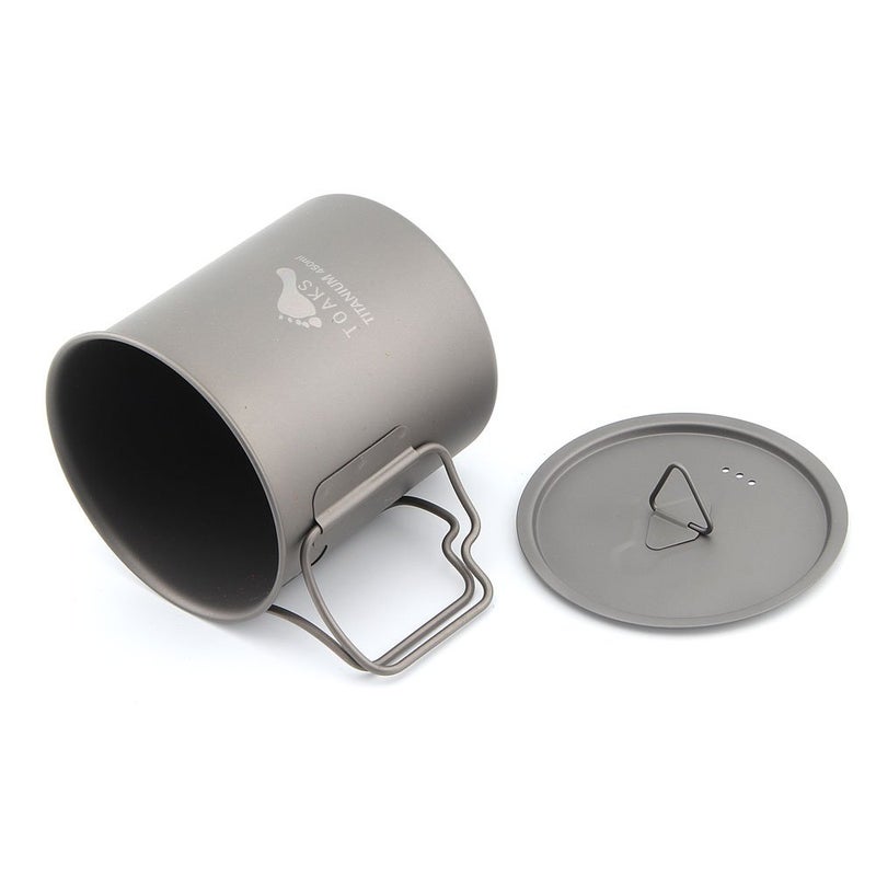 Toaks Titanium Camping Cup 450Ml (Cup-450 With Lid) - Image 3