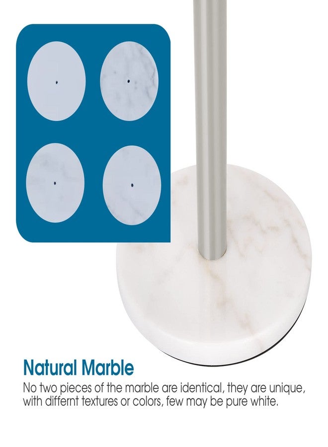 Siwil Paper Towel Holder Stand, One-Handed Ripping Paper Towel Roll Holder Countertop, Heavy Marble Base, One Hand Pull and Tear, NOT Tip Over - Image 2