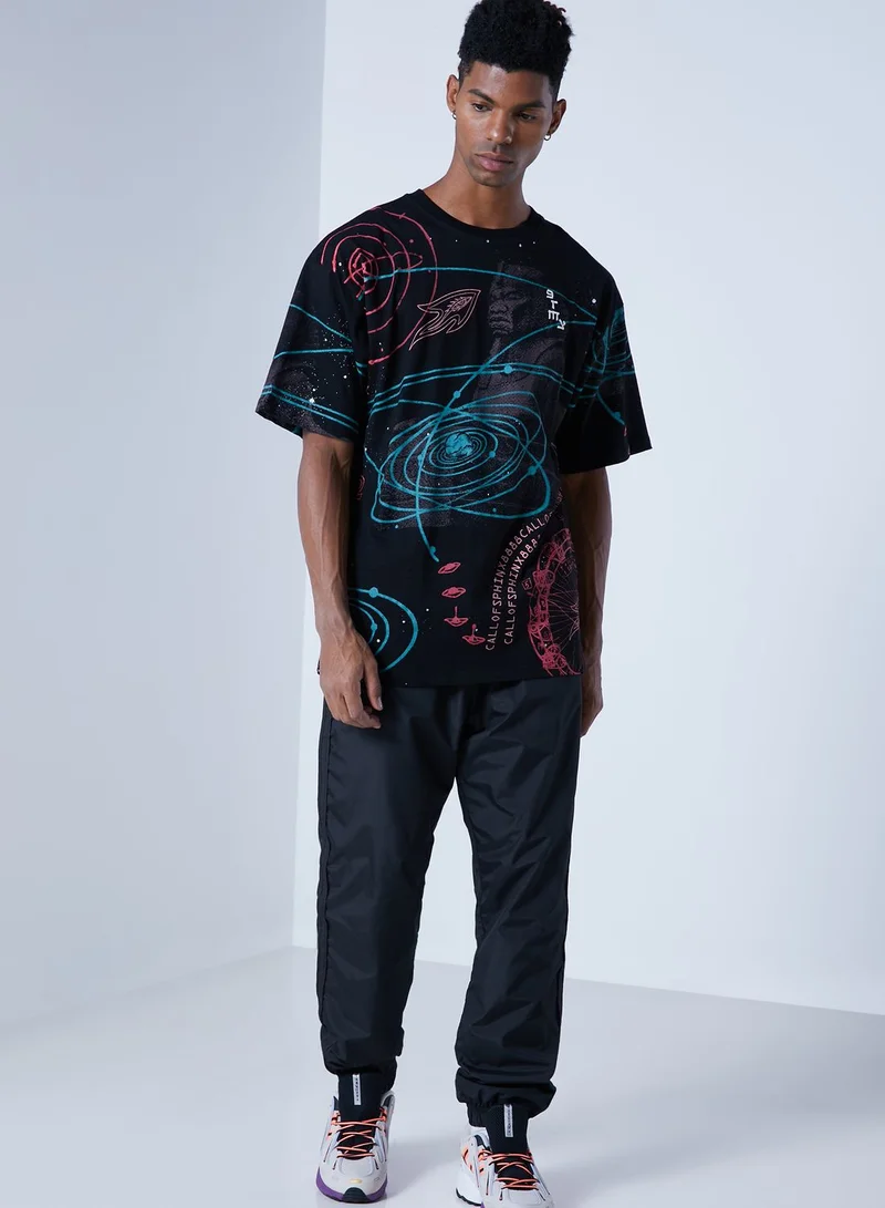 Grimey Call Of Yore AOP T-Shirt