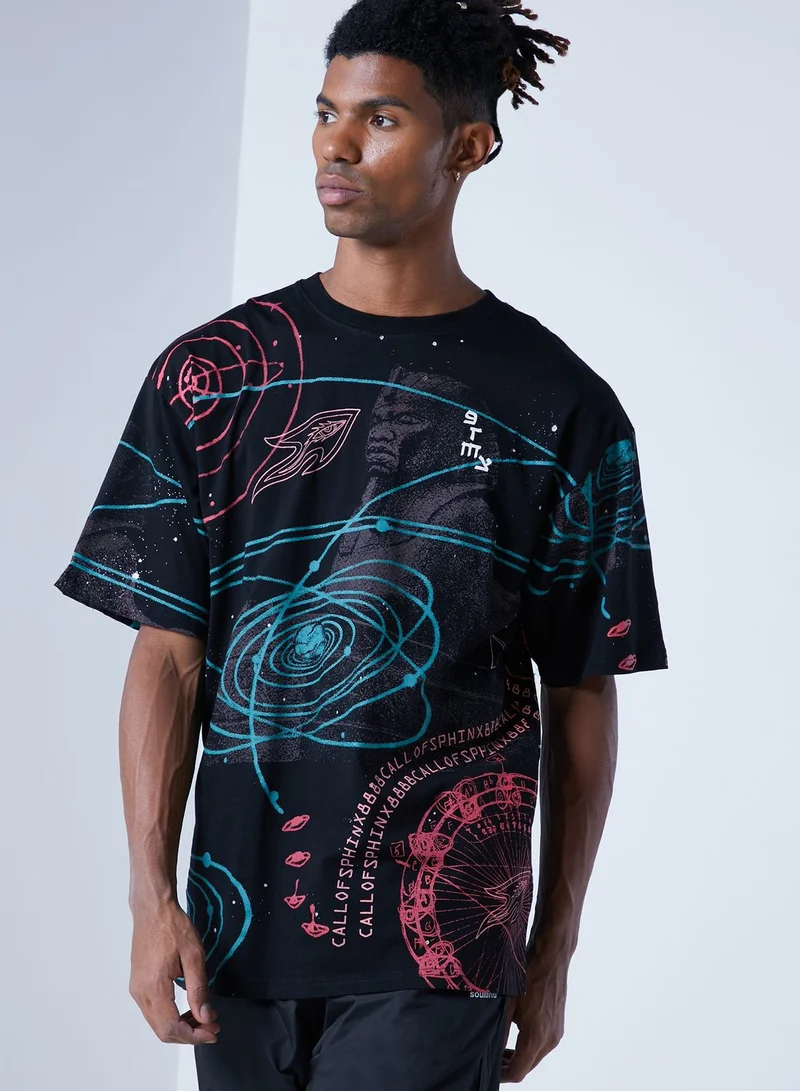 Grimey Call Of Yore AOP T-Shirt