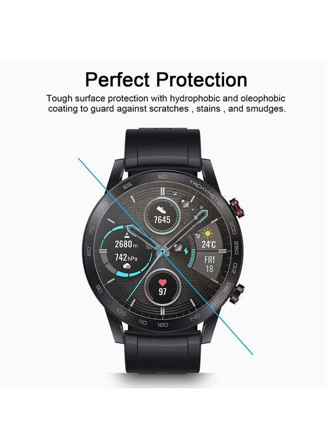 إيروريكس واقي شاشة من الزجاج المقوى 2.5D 9H لهاتف Huawei Honor Magic Watch2 بسمك 0.26 مم - Image 5