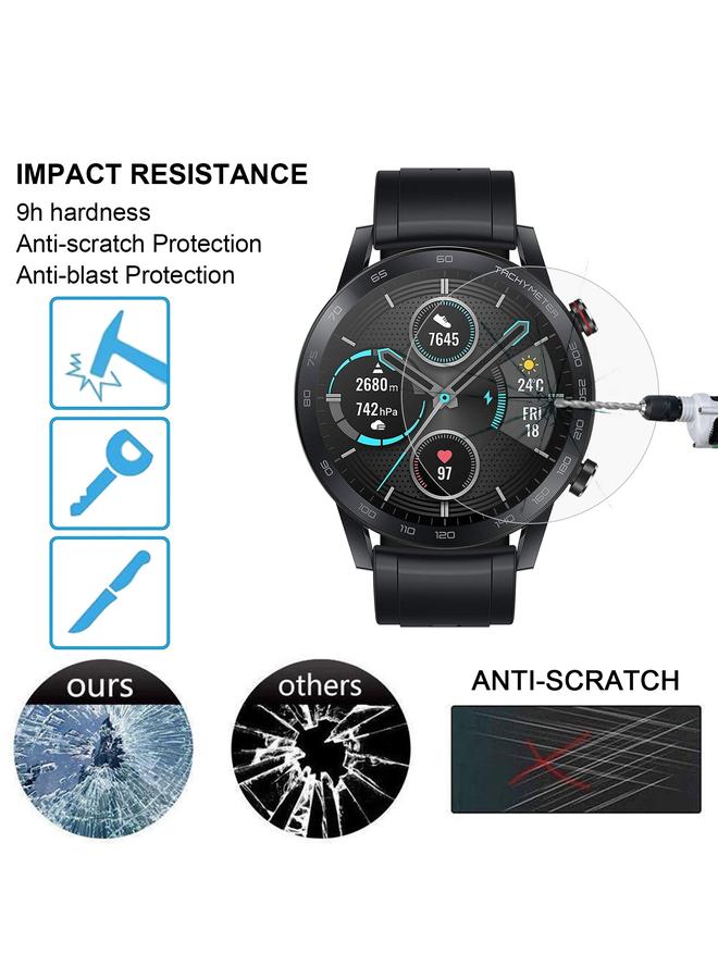 إيروريكس واقي شاشة من الزجاج المقوى 2.5D 9H لهاتف Huawei Honor Magic Watch2 بسمك 0.26 مم - Image 4