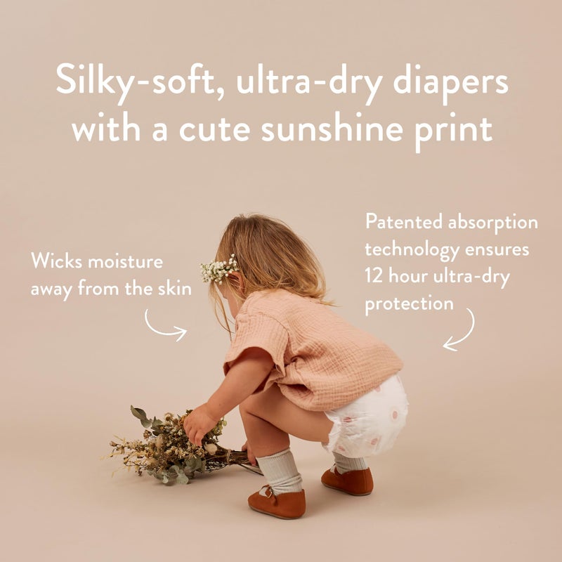 Joonya Baby Diapers, Size 1 XS (4-9 lb) - 1 Bag of 32 - Non Toxic, Eco-Friendly, High Absorbency, Overnight Use, Ultra Slim & Soft - Made in Denmark - Image 2