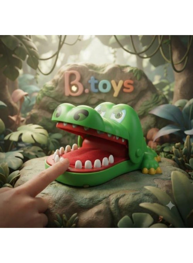 Interactive Crocodile Dentist Biting Finger Game for Family Fun and Parties