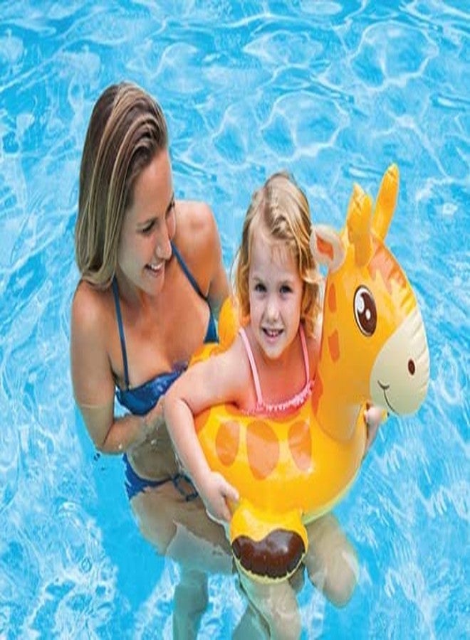Confidence Animal Shape Inflatable Water Tube Boat for Toddles Summer Outdoor Water Fun Floats for Kids - Image 3