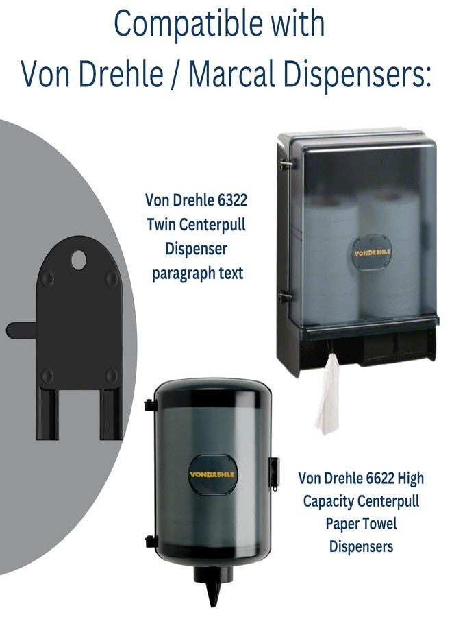 Robby's Cloud Key for Von Drehle Paper Towel Dispensers - Key 2145995 Compatible with Von Drehle and Marcal Center-Pull Paper Towel and Jumbo Bath Tissue dispensers (1 Pack) - Image 3