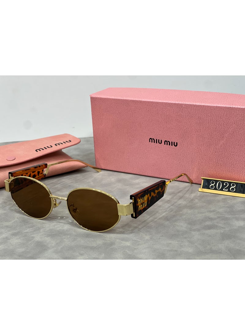 Miu Miu 100% UVA / UVB Protection Unisex Metal Sunglasses Cycling Sunglasses - Image 1