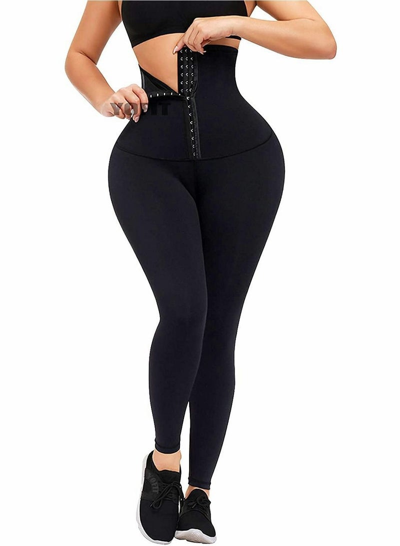 Y&D High Waist Corset Leggings, Gym Leggings ​Women Hourglass Body Shaping Butt Trainer（S） - Image 1
