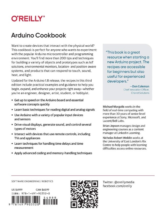 Arduino Cookbook: Recipes to Begin, Expand, and Enhance Your Projects  - Image 2