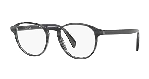 Paul Smith Rx Eyeglasses Frames PM 8263 1540 48x19 Mayall Deluxe Grey Stripe - Image 1