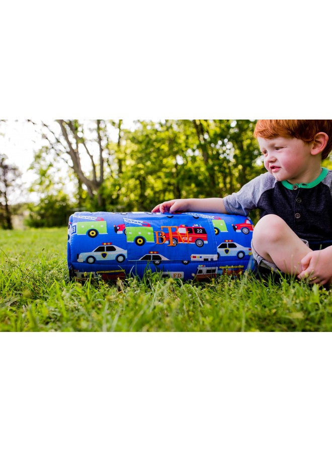 Wildkin Original Nap Mat with Reusable Pillow for Boys & Girls, Perfect for Elementary Daycare Sleepovers, Features Hook & Loop Fastener, Cotton Blend Materials Nap Mat for Kids (Heroes) - Image 2