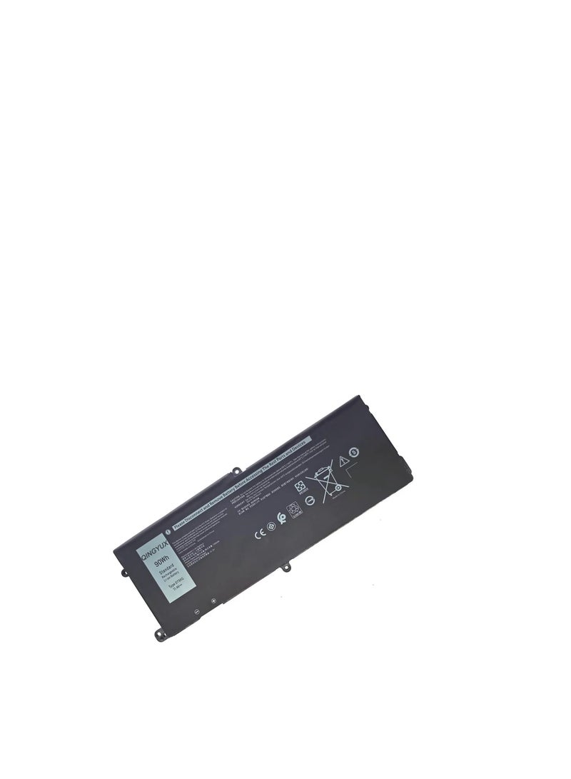 Terabyte DT9XG 7PWKV 07PWKV CN-07PWKV 0KJYFY KJYFY Laptop Battery Compatible with DELL Alienware Area-51m R1 R2 ALWA51M-D1968W D1969PW D1733B D1969DB D1968B D1746W D1735DB D1733PB D1766W Series - Image 1