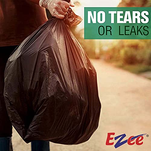 Ezee Garbage Bags for Dustbin / Trash Bag | 180 piece | Small 17 X 19 Inches | 30 Pcs x Pack of 6, Plastic - Image 3