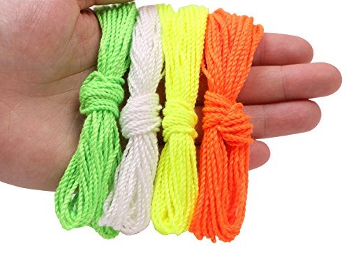 Penta Angel 80 Yoyo String (10 Each - Florescent Lime Green, Yellow, Orange，Blue ,Rose ,Red ,Black and White) - Image 4