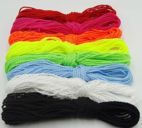 Penta Angel 80 Yoyo String (10 Each - Florescent Lime Green, Yellow, Orange，Blue ,Rose ,Red ,Black and White) - Image 3