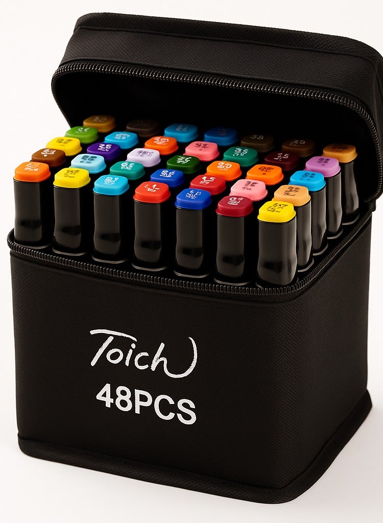 Touch color marker set 48 pieces - Image 1