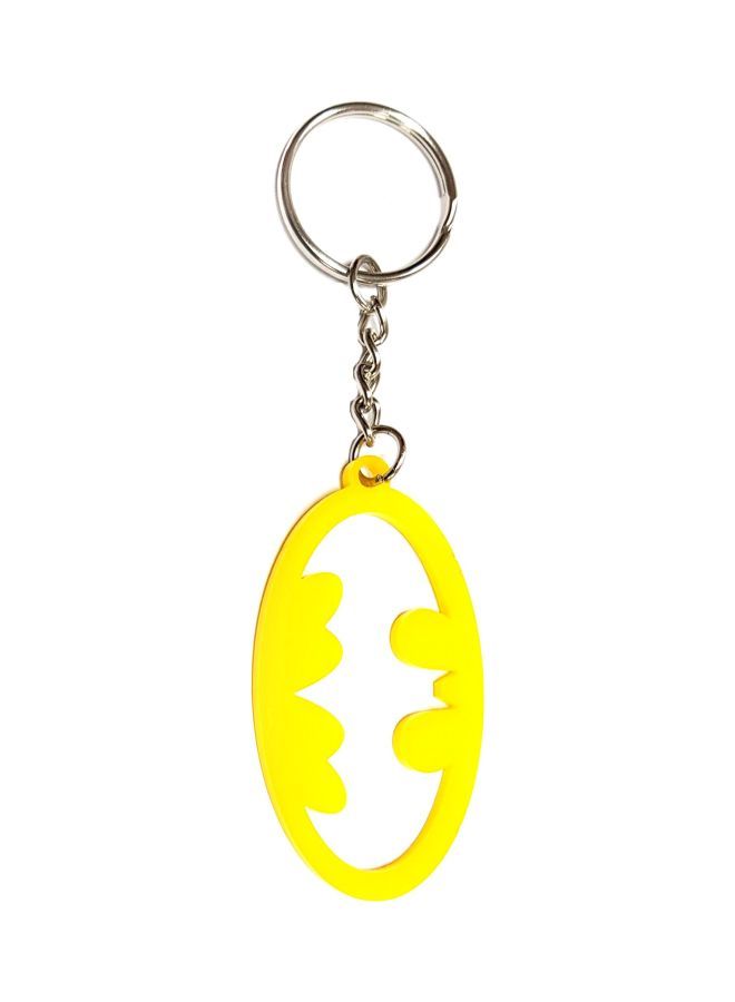 NIBEMINENT Batman Symbol Keychain