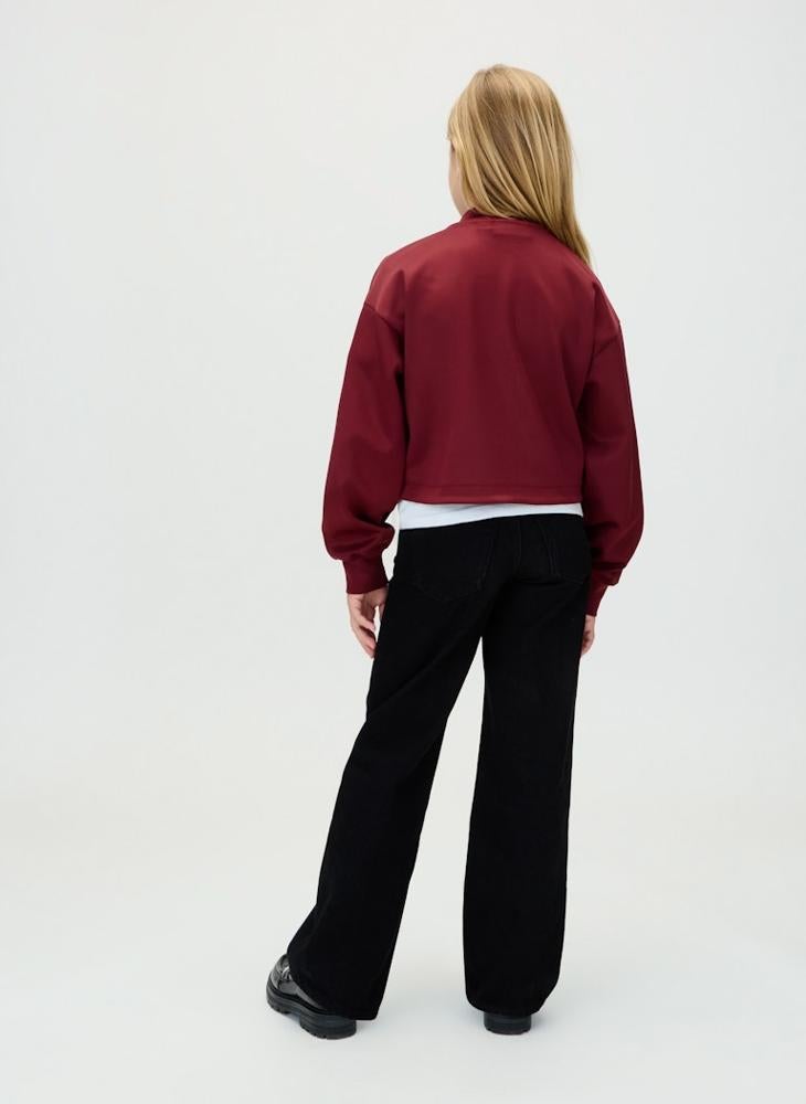 Calvin Klein Jeans Youth Logo Bomber Jacket - Image 2