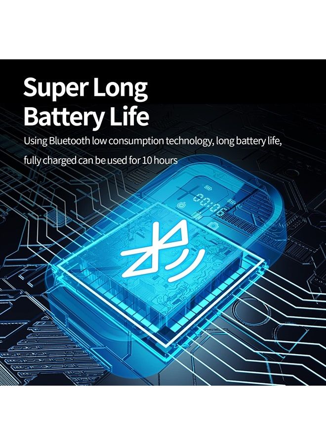 TELESIN جهاز تحكم عن بُعد لجهاز GoPro، جهاز تحكم لاسلكي مغناطيسي TELESIN مع شاشة LCD وحزام للمعصم لجهاز Go Pro Max GoPro Mini Hero 11 10 9 8 لركوب الدراجات والدراجات النارية والتصوير الذاتي والمشي لمسافات طويلة. - Image 4