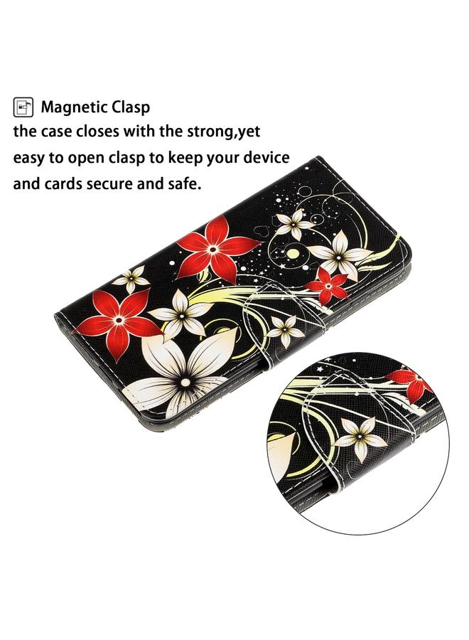 S-TOP Case For Samsung Galaxy S21 FE 5G 3D Colored Drawing Horizontal Flip Leather Phone Case - Image 4