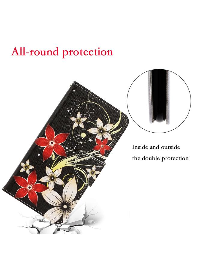 S-TOP Case For Samsung Galaxy S21 FE 5G 3D Colored Drawing Horizontal Flip Leather Phone Case - Image 5