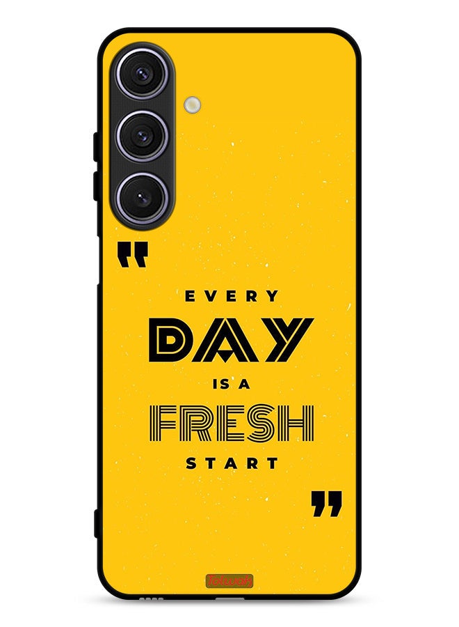 Tolwak Samsung Galaxy A26 Protective Case Cover Every Day Is A Fresh Start - Image 1