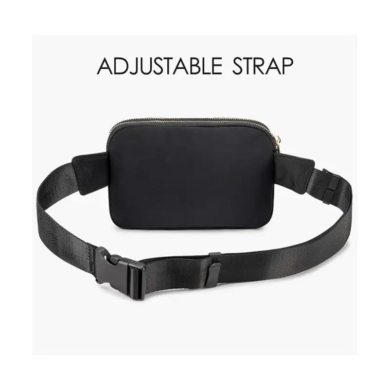 Ketmart Waist Bag for Men Women with Adjustable Strap, Waterproof Chest Bag Large Capacity Fanny Pack,Crossbody Lemon Bags for Travel Outdoor Sports Cycling(Color_Black) - Image 3