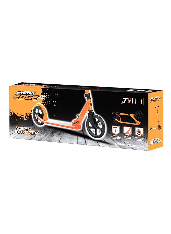Spartan - Spartan Edge 200mm Folding Scooters Orange - Image 1