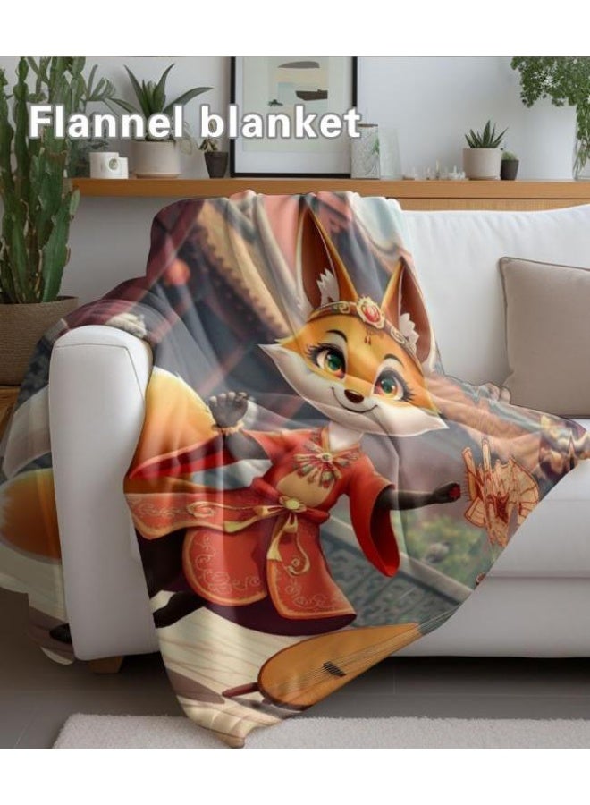 general Children's or student cartoon flannel thin blanket (warm and comfortable, suitable for sleep, games) 100cm*150cm - 146 - Image 5