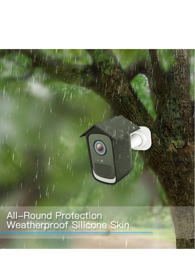 Protective Silicone Skin for Eufy Cam 3C, Security Camera Protect and Camouflage Weatherproof Security Camera Mount  (2 Pack) - Image 5