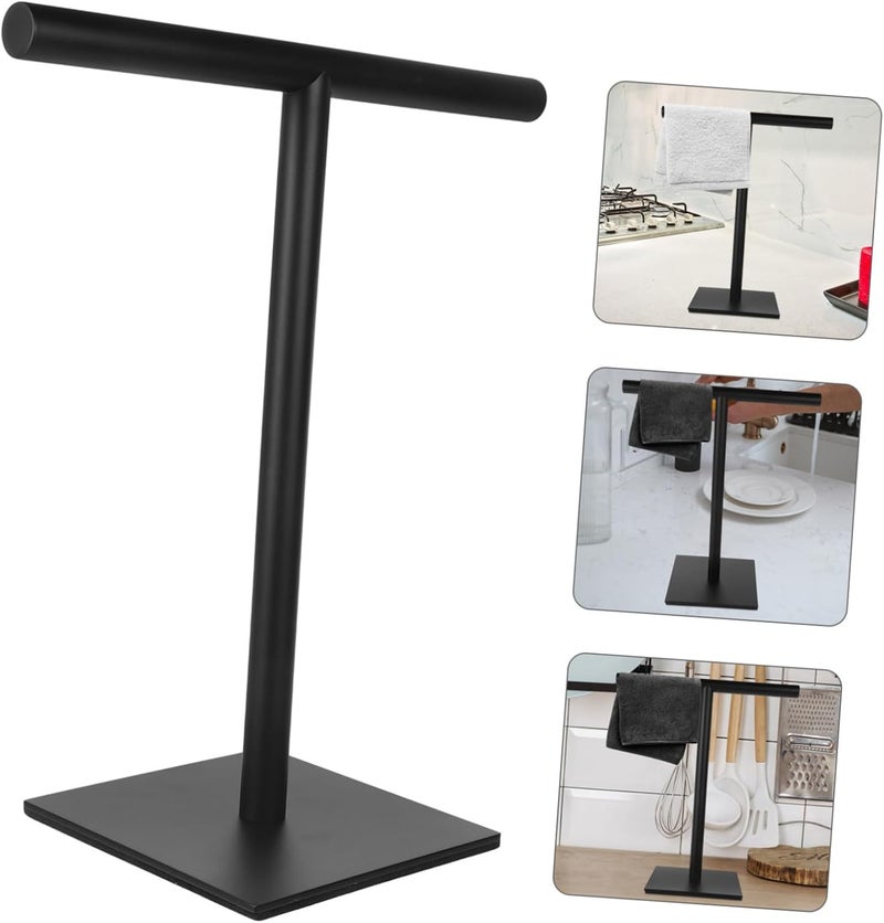 Cross part assemble fit MAGICLULU Shaped Hand Towel Stand Stainless Steel Towel Rack with Flat Base Bathroom Countertop Organizer Practical build - Image 5