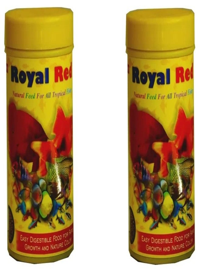 Best Fish Food for Fast Growth & Color for All Type Fishes 2 in 1 Combo (Total 200g) Sold by RedBeaks