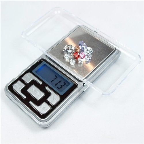 Cpixen Digital Pocket Scale 01G to 500G for Kitchen Jewellery Weighing - Image 5