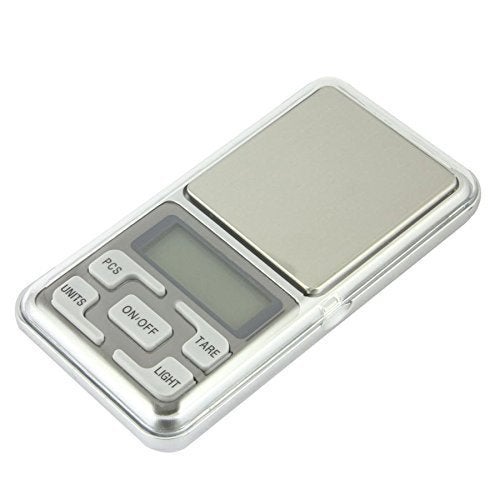Cpixen Digital Pocket Scale 01G to 500G for Kitchen Jewellery Weighing - Image 1