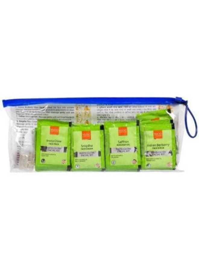 VLCC Professional Salon Series insta Glow Facial Kit Pack of 6 (6 x 41.67 g) - Image 2