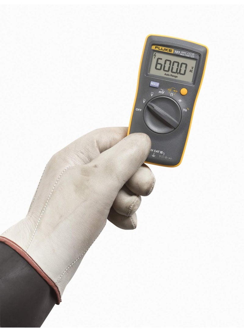 فلوك جهاز فلوك 101 متعدد القياسات الرقمي لقياس الجهد والمقاومة والسعة الكهربائية للتيار المتردد/المستمر - Image 2