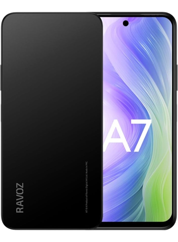 RAVOZ A7 Dual SIM, NFC Supported (4GB+8GB) 12GB  RAM 128GB 4G LTE No Camera and No GPS - Middle East Version - Image 1
