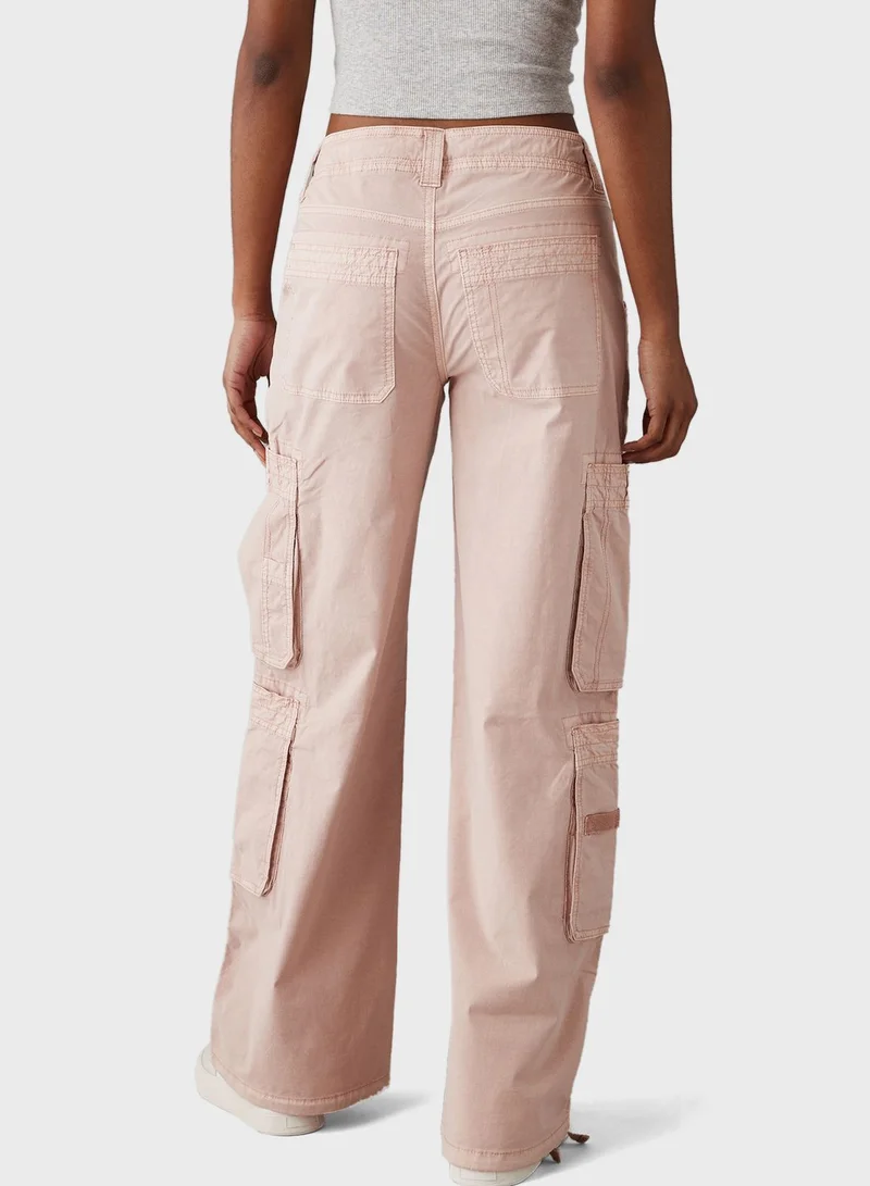 امريكان ايجل High Waist Baggy Joggers