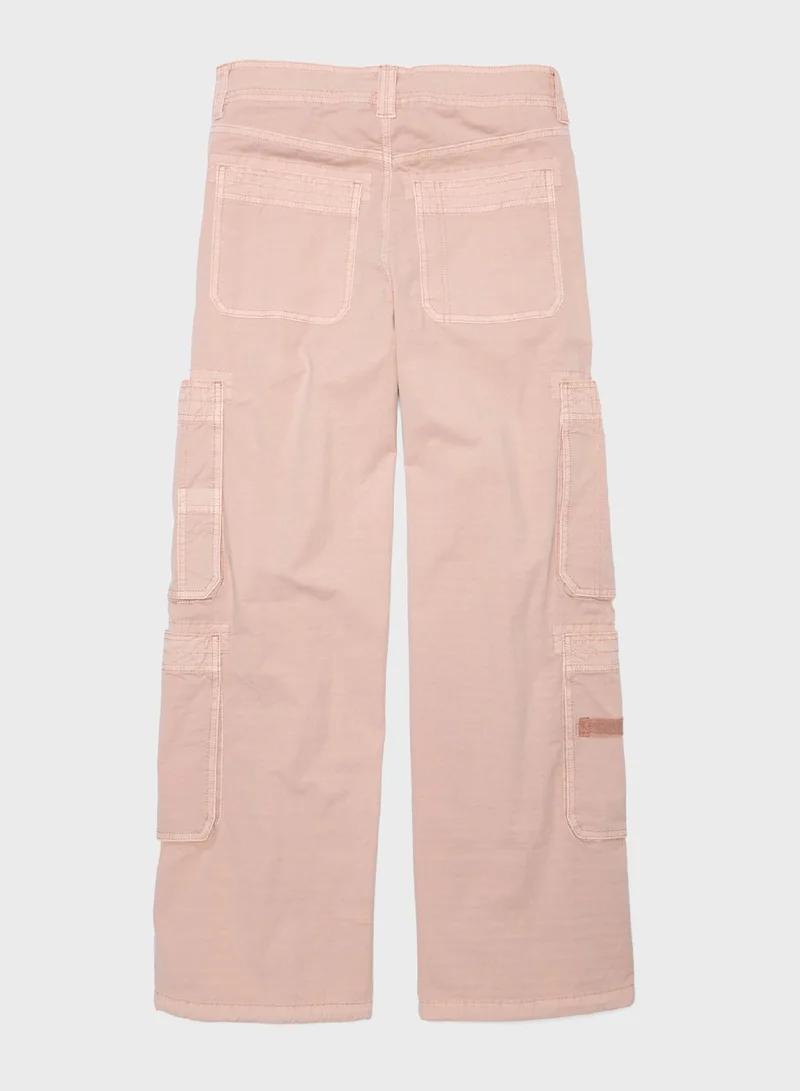 امريكان ايجل High Waist Baggy Joggers