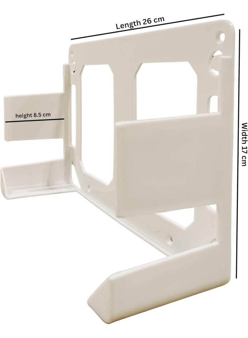 keemz First Aid Kit ABS Plastic With Wall Mounted Bracket, Can Be Use for 15 To 20 People work space, For Car,Small Office,warehouse. First Aid Box - Image 3